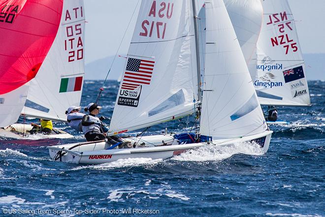 Caleb Paine (San Diego, Calif.), Finn, US Sailing Team Sperry Top-Sider - ISAF Sailing World Cup Hyères 2014 © Will Ricketson / US Sailing Team http://home.ussailing.org/